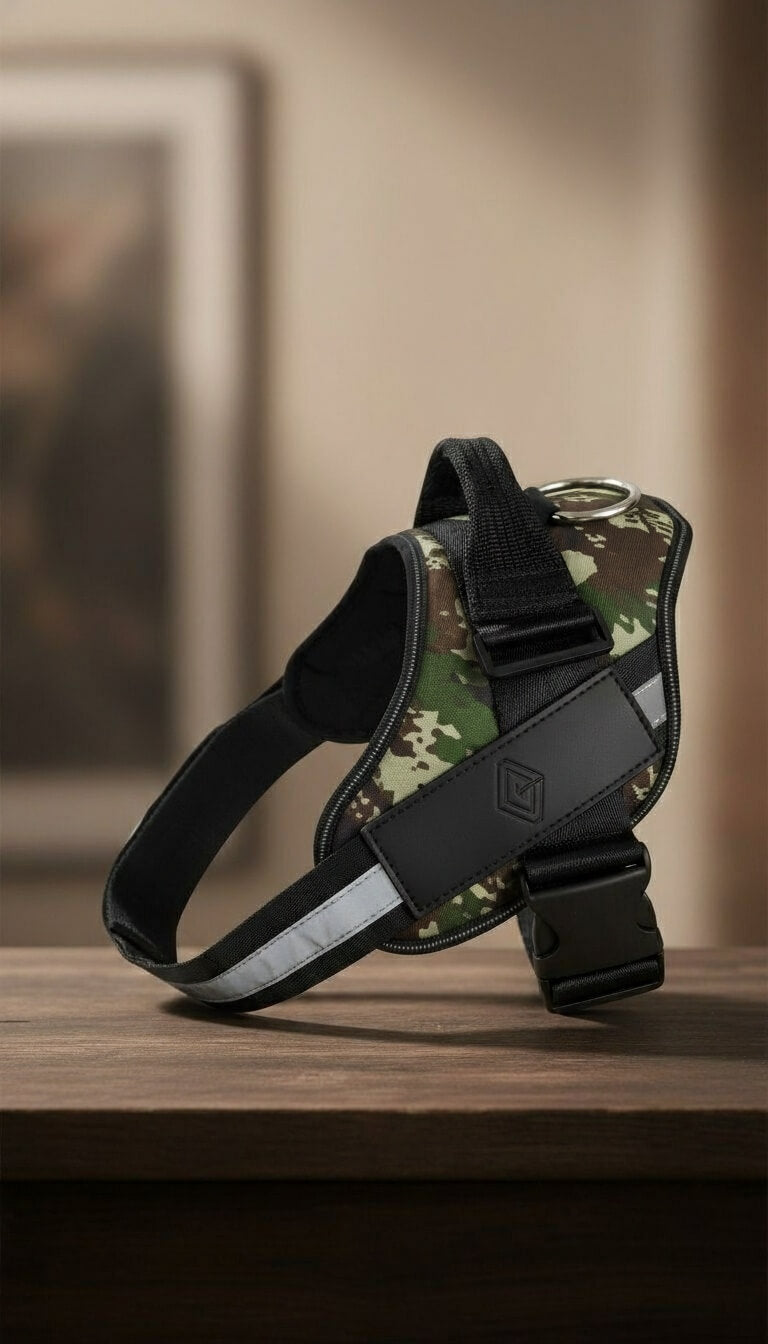 Harnais Confort et Sécurité Réfléchissant – Anti-Traction